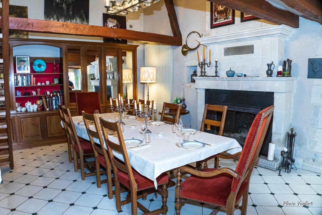 Domaine De La Juranvillerie, Gite Et Chambres D'Hotes Rigny-Ussé Buitenkant foto
